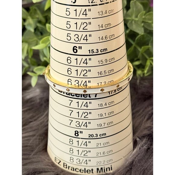 Kate Spade Spot the Spade Enamel Bangle - Picture 8 of 8